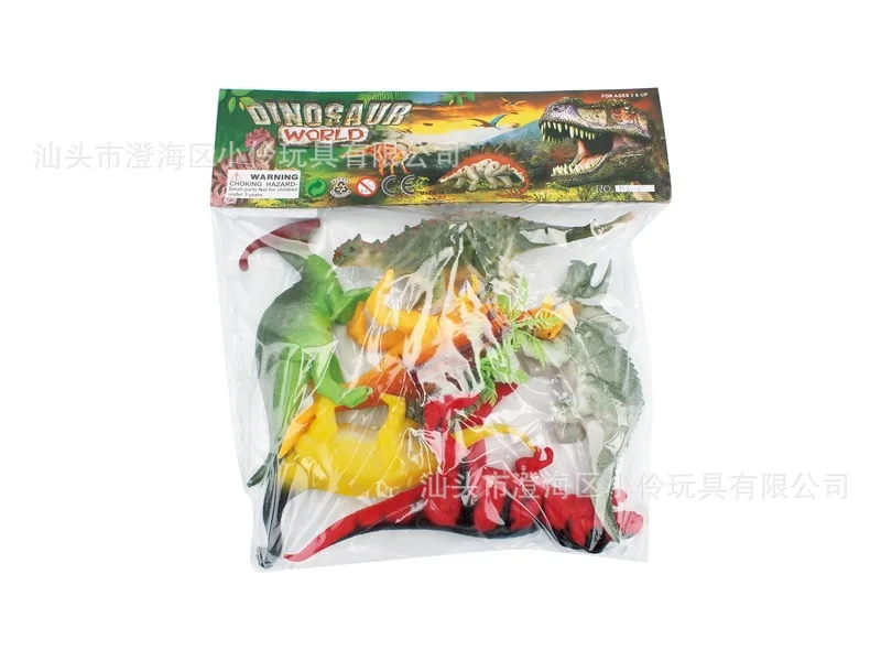 

Stall Hot Selling Soft Silcone Dinosaur Model Toy Model Soft Silcone Dinosaur T-Rex Pterosaurs Boy Gift Toy