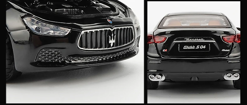 Caipo Maserati, модель автомобиля из 1:32 сплава, моделирование, childred, оттягивающая назад игрушечная машинка, модель для мальчиков, игрушки для коллекции, Diecasts& toy Vehicle