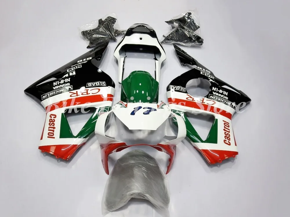 Высокое качество ABS мотоцикл обтекатель комплект для Honda CBR900RR CBR954RR 954 2002 2003 954RR Кузов Набор на заказ темно-синий желтый