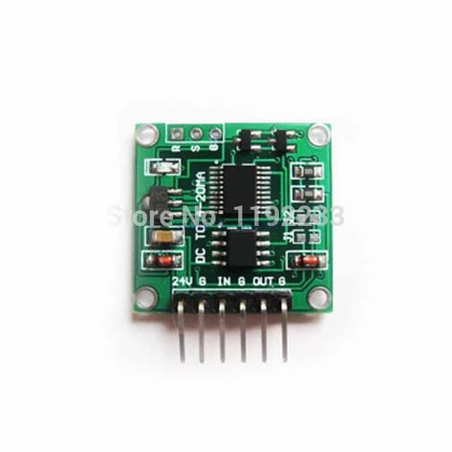

A19-- Voltage To Current Module 0-5V To 4-20MA Linear Trans mation Transmitter Module