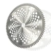 1pc 255mm 40T/60T/80T Brush Cutter Blade Lawn Mower Cutter Replacement Circular Saw Blade For Cutting Grass,Tree Trimmer Blade 2