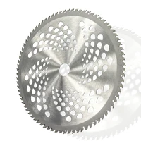 1pc 255mm 40T/60T/80T Brush Cutter Blade Lawn Mower Cutter Replacement Circular Saw Blade For Cutting Grass,Tree Trimmer Blade 2