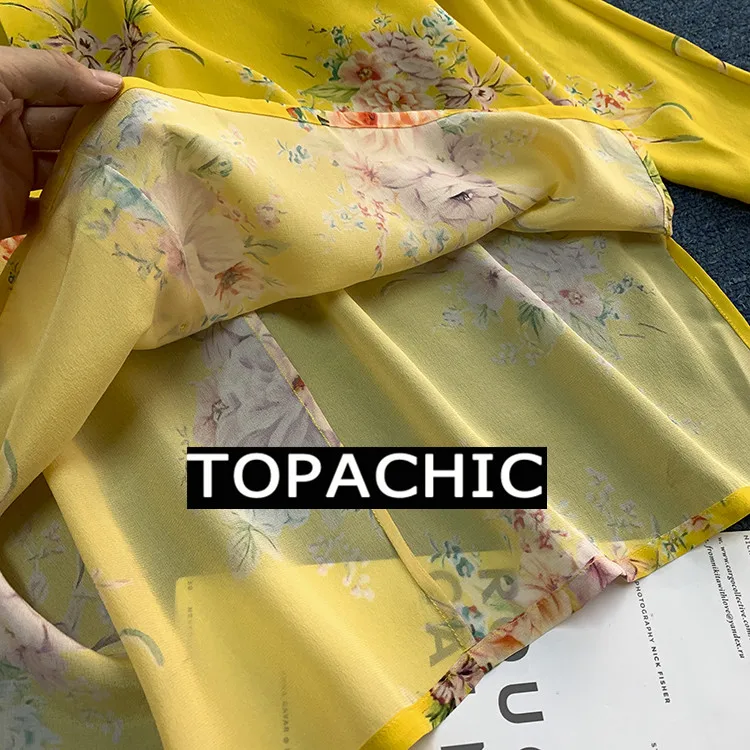 12,25 женская новая Шелковая Модная рубашка со стоячим воротником и длинным рукавом с принтом на молнии Элегантная блузка