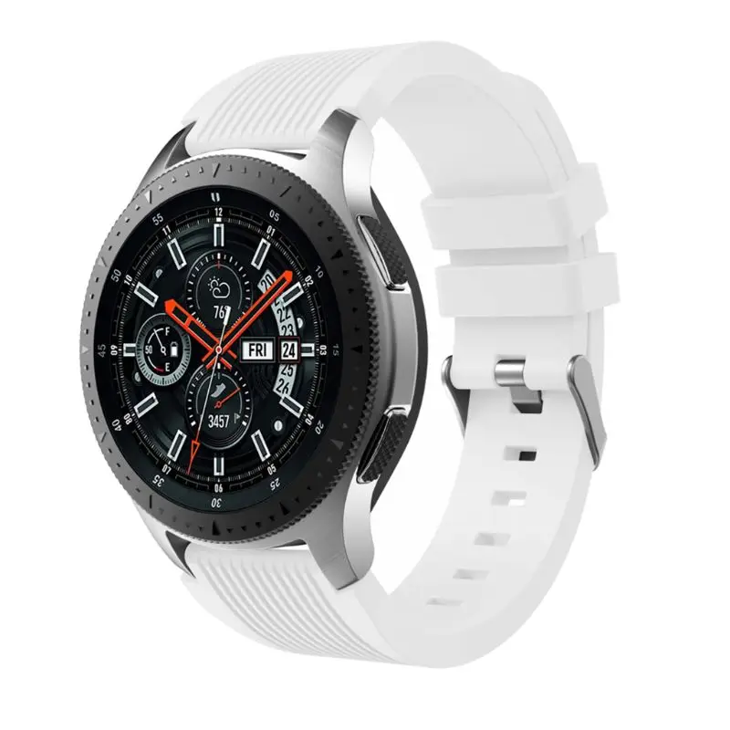 22mm Sports Wrist Strap Silicone Watch Band for Sam-sung S3/Ga-laxy Watch 46mm