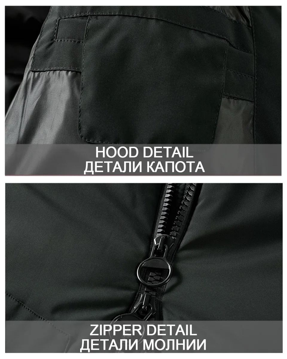 Зимние куртки мужские повседневные парки толстовки новая брендовая одежда пальто теплые толстые длинные куртки на молнии мужские размера плюс 4XL