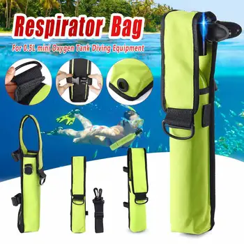 

Swimming Diving Oxygen Cylinder Air Tank Hand Bag Respirator Protective Storage Pouch Snorkeling Underwater Diving Equipment