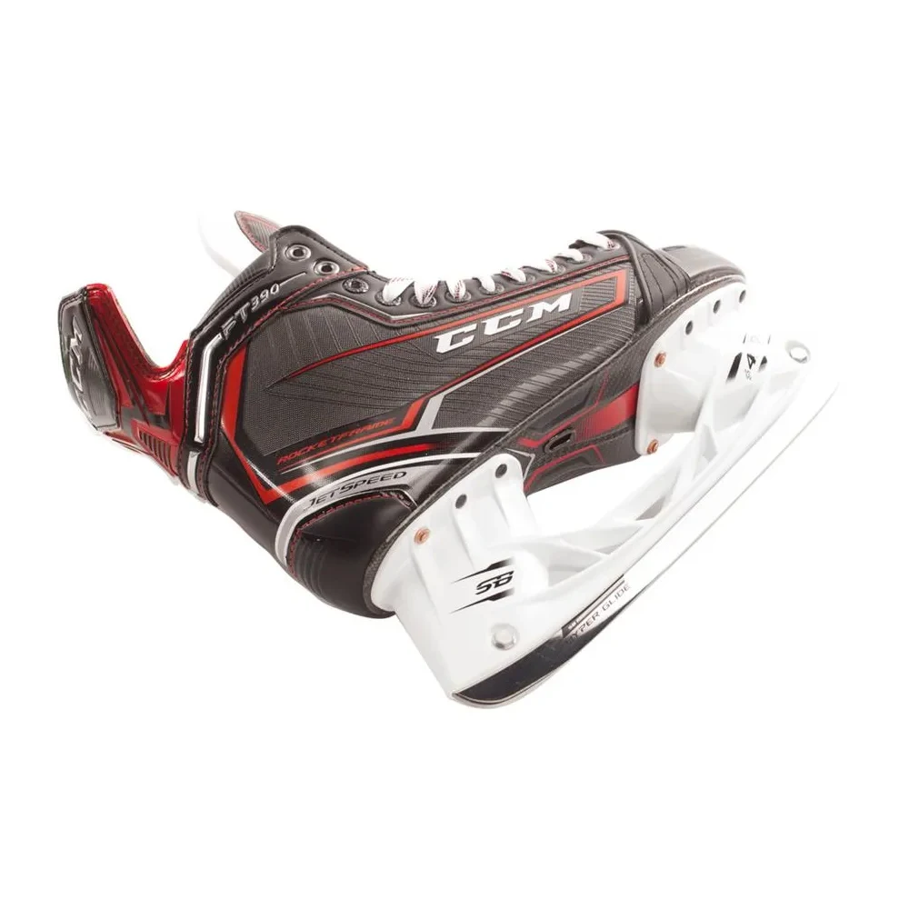 CCM JETSPEED FT390 обувь для хоккея взрослых и детей профессиональные коньки нож мячей