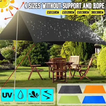 

Waterproof Square Rectangle Shade Sail garden terrace Canopy swimming Sun shade Camping Hiking Yard sail awnings