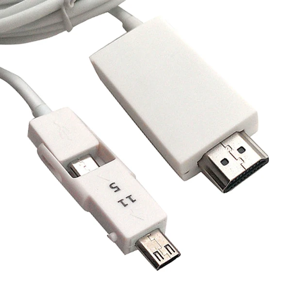 Кабель-адаптер RISE-Micro-USB Для HDMI 1080P HDTV
