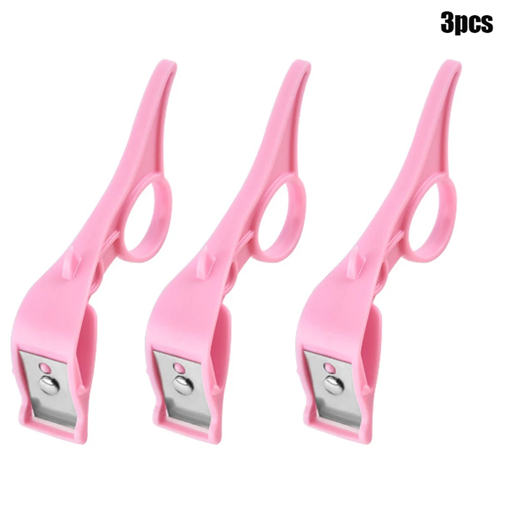 Розовый 3PCS Vegetable Peeler Potato Fruit Stainless Steel with Non-slip Comfortable Grip Handle Kitchenware SAL99 - Цвет: Розовый