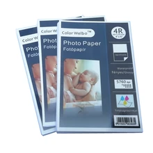 20 шт./лот A4 4R 5R фотобумага 115 г/230 г Водонепроницаемая глянцевая фотобумага домашний струйный принтер фотобумага