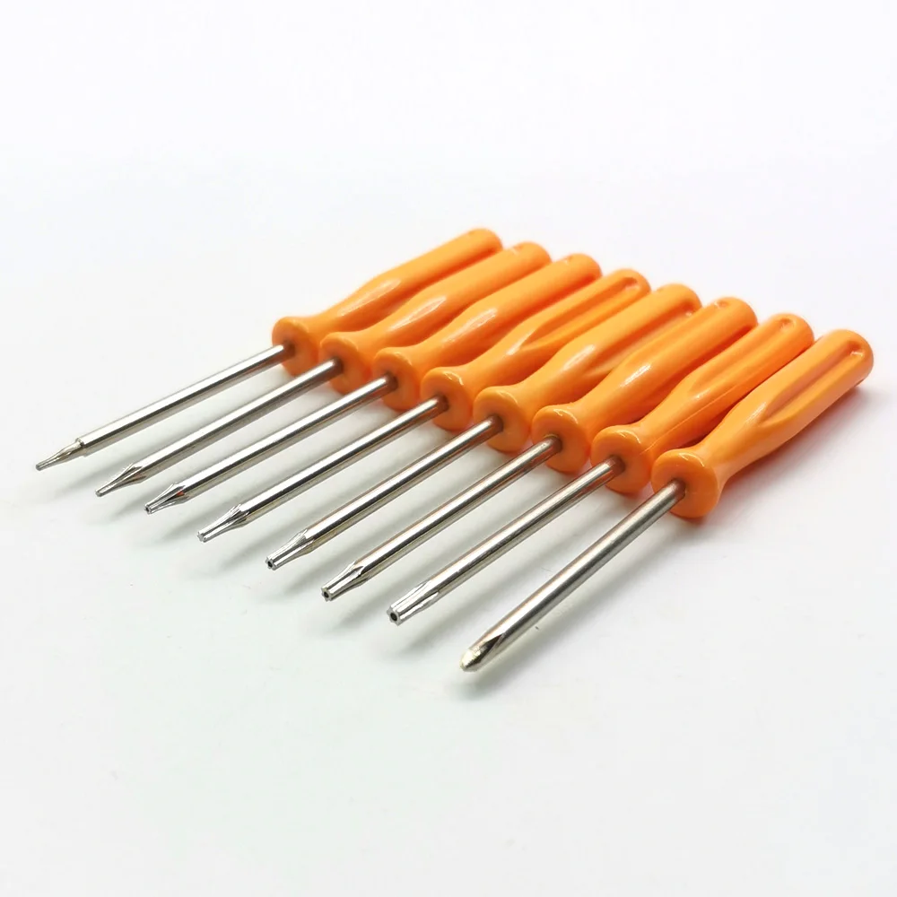 1pc TORX T8 T10 T7 T6 T4 T3 Precision Screwdriver Security Cross  Screwdriver Repair Tools For XboxOne X S Tamperproof Hole