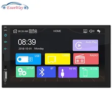 2 Din Apple Carplay Автомагнитола Bluetooth Android авто " сенсорный экран видео MP5 плеер USB TF ISO стерео Система головное устройство PHYEE X2