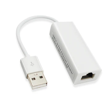 

USB 2.0 to RJ45 Ethernet Adapter Lan Networks 10/100 Mbps for Macbook Tablet PC Win 7 8 10 XP