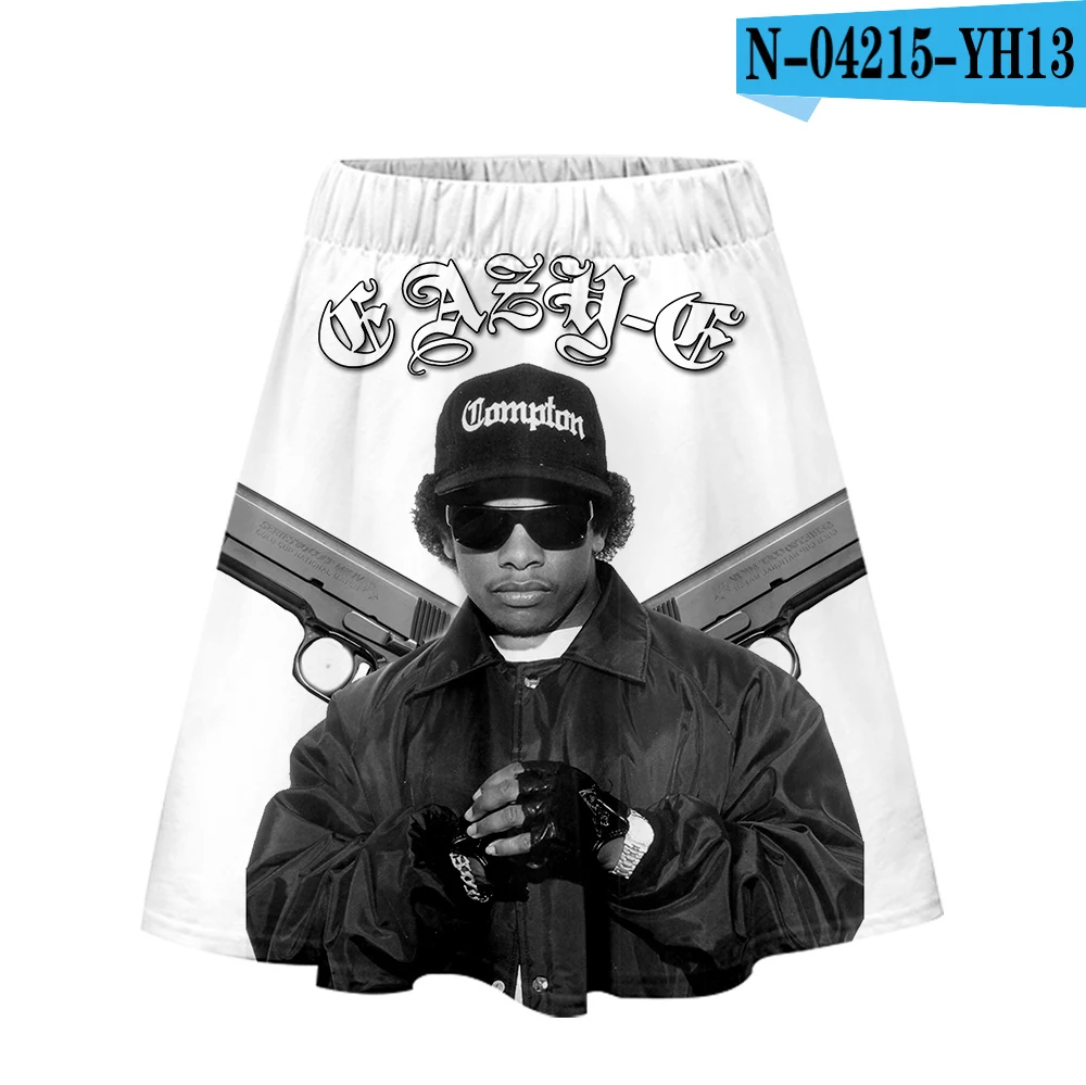 EAZY-E юбка Harajuku Повседневная стиль Harajuku поп EAZY-E юбки новые сексуальные Kpops Женские повседневные горячие продажи юбки - Цвет: B