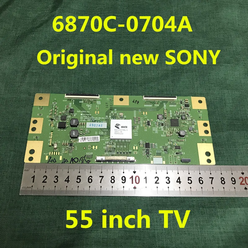 Хороший тест T-CON доска для SONY KD-55X8000E материнская плата 6870C-0704A экран V550QWSE10