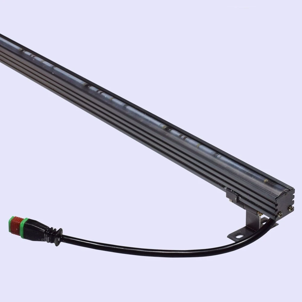 10pc 48LEDS 1m 12w LED Wall Washer MINI LED Outdoor Light Waterproof RGB External Control Dmx512 DC24V Liner Lamp