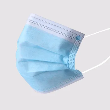 

100 pcs face masks with disposable three-layer breathable adult melt-sprayed non-woven fabric will be available soon