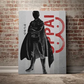 

ONE PUNCH-MAN Saitama Poster Canvas Wall Art Decoration prints for living Kid Children room Home bedroom decor painting