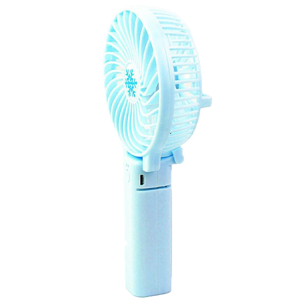 Mini Handheld Silent Fan, Hand Held Fans, Personal Fan with Rechargeable Battery, USB Desk Table Cooling Fans for Office,Room