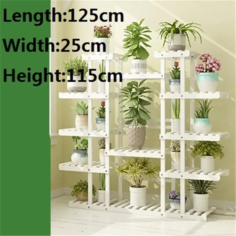 Etagere Pour Планте садовые полки для Soporte Plantas интерьер Stojak Na Kwiaty открытый стенд балкон Цветочная полка для растений - Цвет: Version K