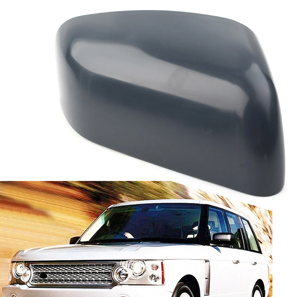 

Left Side Car Rearview Mirror Cap Cover For Land Rover LR2 LR4 2010-2014 For Range Rover Sport 2010 2011 2012 Black ABS Plastic