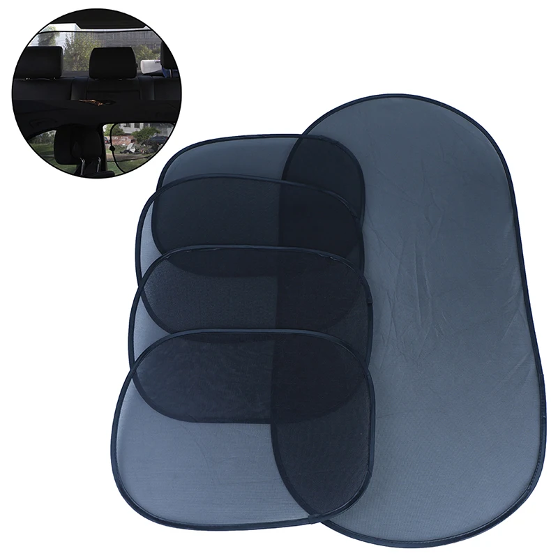 1/2 шт Автомобильный занавес чехол для автомобиля SunshadeProduct с 2 присосками 3D
