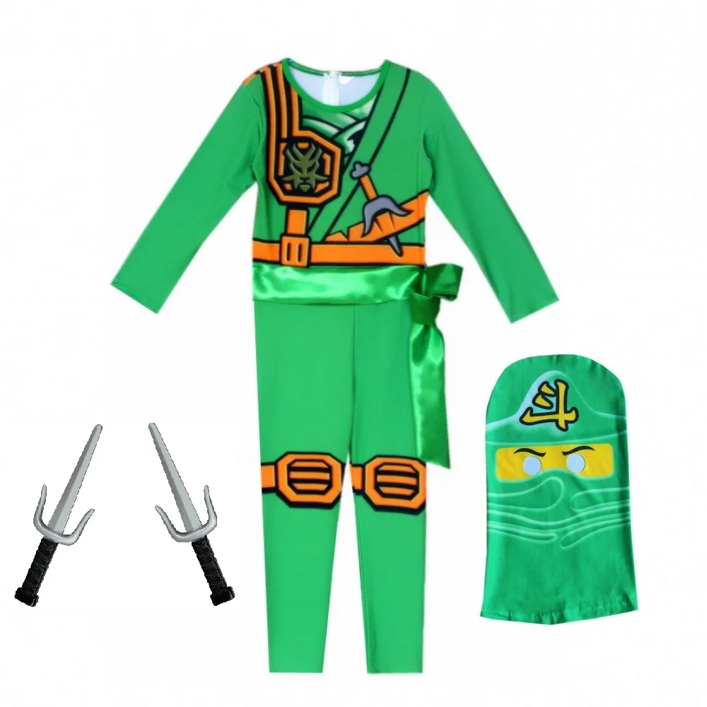 Ninja Costume Boys Costumes Children Fancy Party Dress Up Carnival