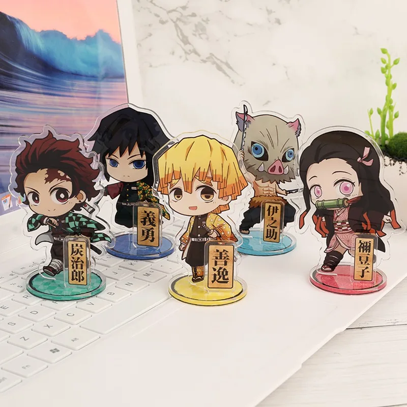 Аниме Demon Slayer: Kimetsu no Yaiba аксессуары для косплея Kamado Tanjirou Nezuko Zenitsu Giyuu реквизит лицензионное украшение