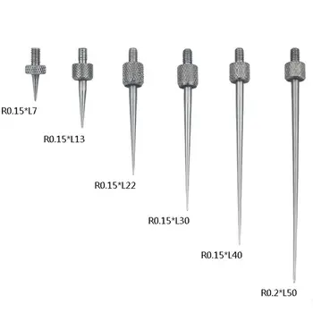 

6pcs Digital Test Gauge Indicator Contact Point Measurements Threaded DIY Set