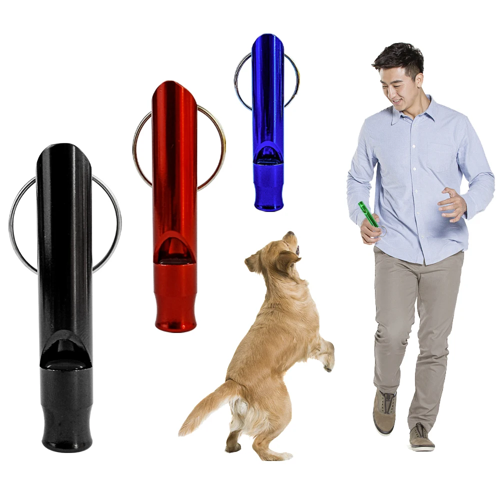 

Pet Dog Whistle Animal Stop Anti Barking Deterrent Pet Whistle Bark Control For Dog Training Supplies 1Pcs