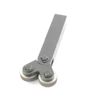 

Dual 28mm Diameter Wheels 0.8mm Pitch Linear Knurl Knurling Tool