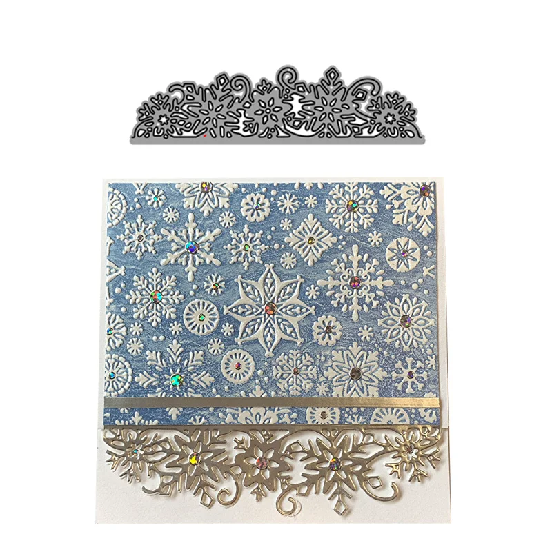 

JC Metal Cutting Dies for Scrapbooking Flower Lace Bar Decoration Card Make Stencil Craft Folder Paper Album Alinacrafts Die Cut