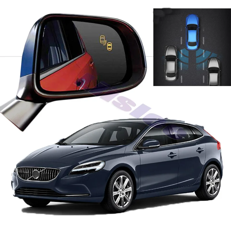 

Car BSM BSD BSA Radar Warning Safety Driving Alert Mirror Detection Sensor For VOLVO V40 2013 2014 2015 2016 2017 2018 2019