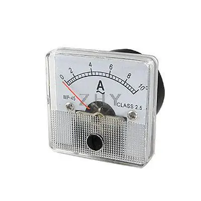 AC 0-10A Analog Amperemeter Current Panel Meter Gauge |