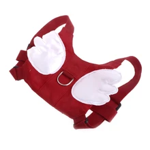 Рюкзак с поводком, с защитой от потери, для детей, с дизайном ангела, для малышей, для прогулок, для безопасности, для детей, хранитель, R9UD