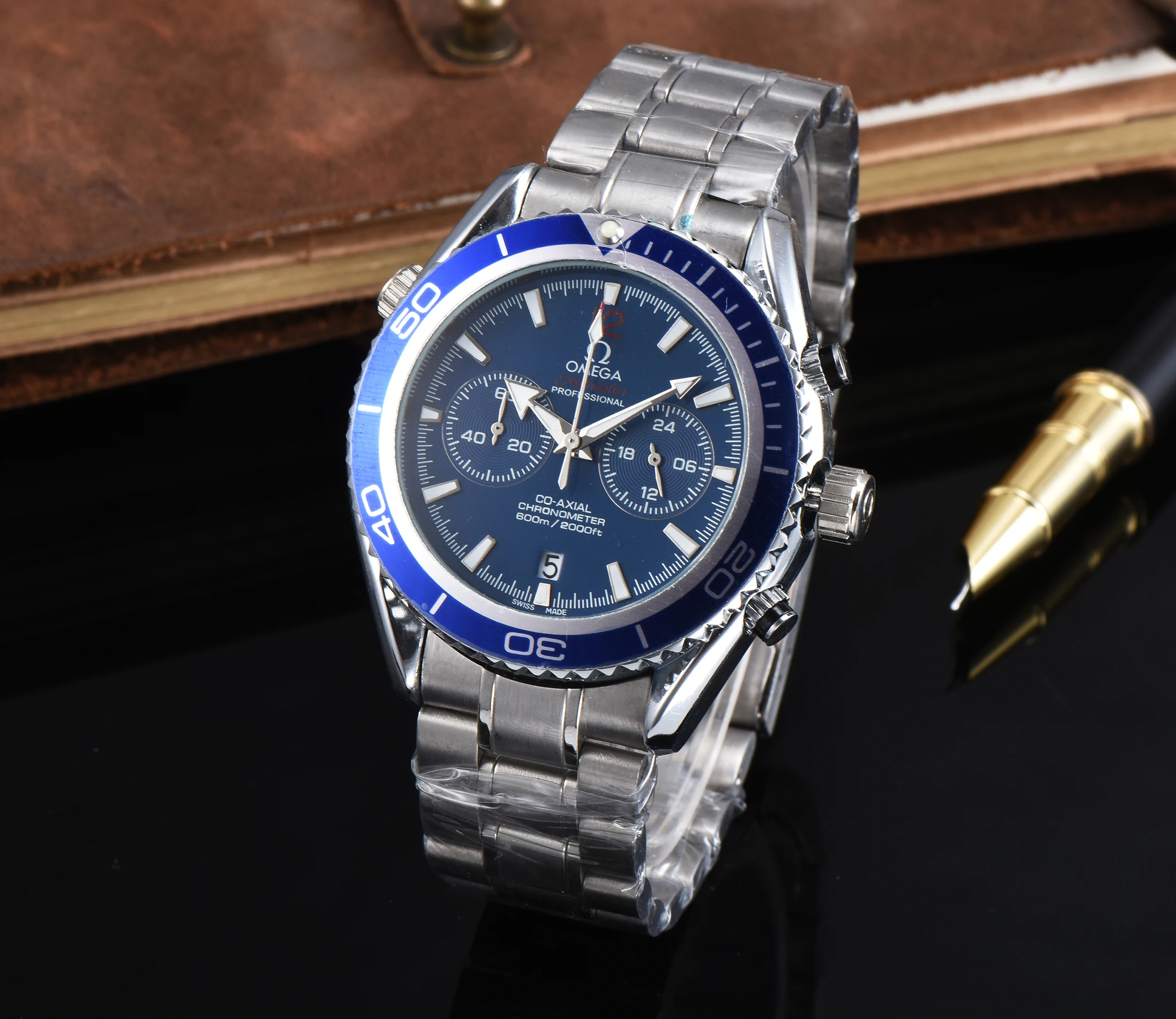 Лидер продаж роскошные Брендовые мужские и женские часы Omega Boutique