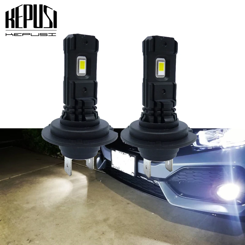 

2pcs H7 Car Fog Light Bulb High Power LED Bulb White 6000K Bulb DC 12V 24V H7 LED Dringing lamp