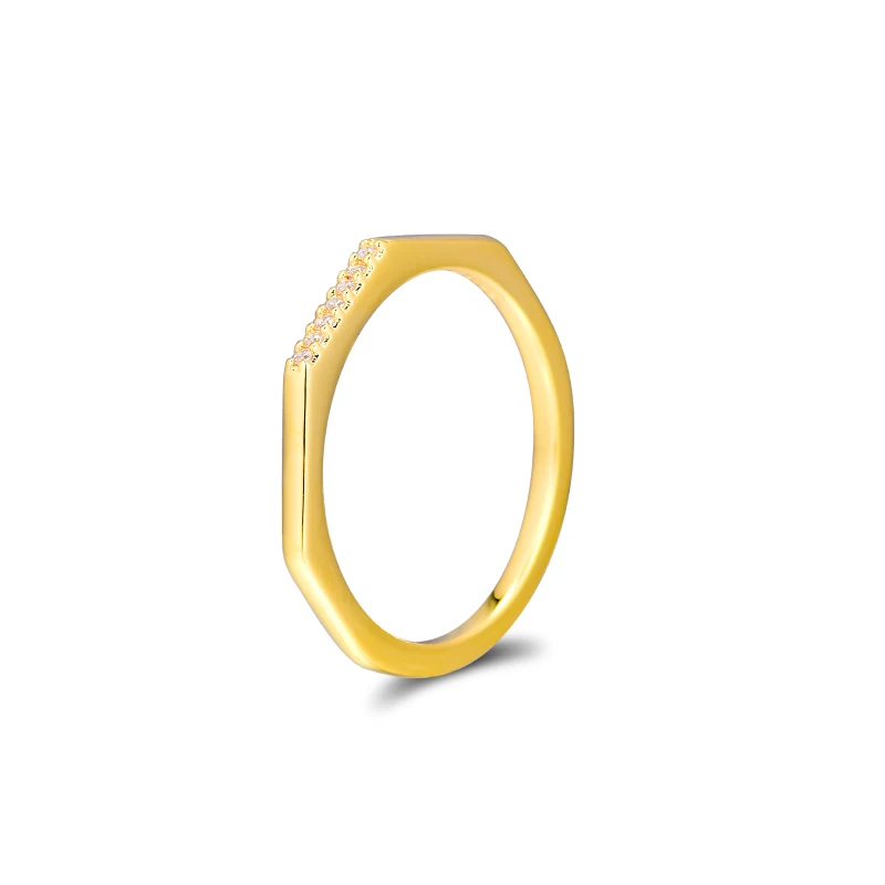 Fashion Female Rings Multifaceted Ring Sterling Silver Jewelry For Woman Party Making | Украшения и аксессуары