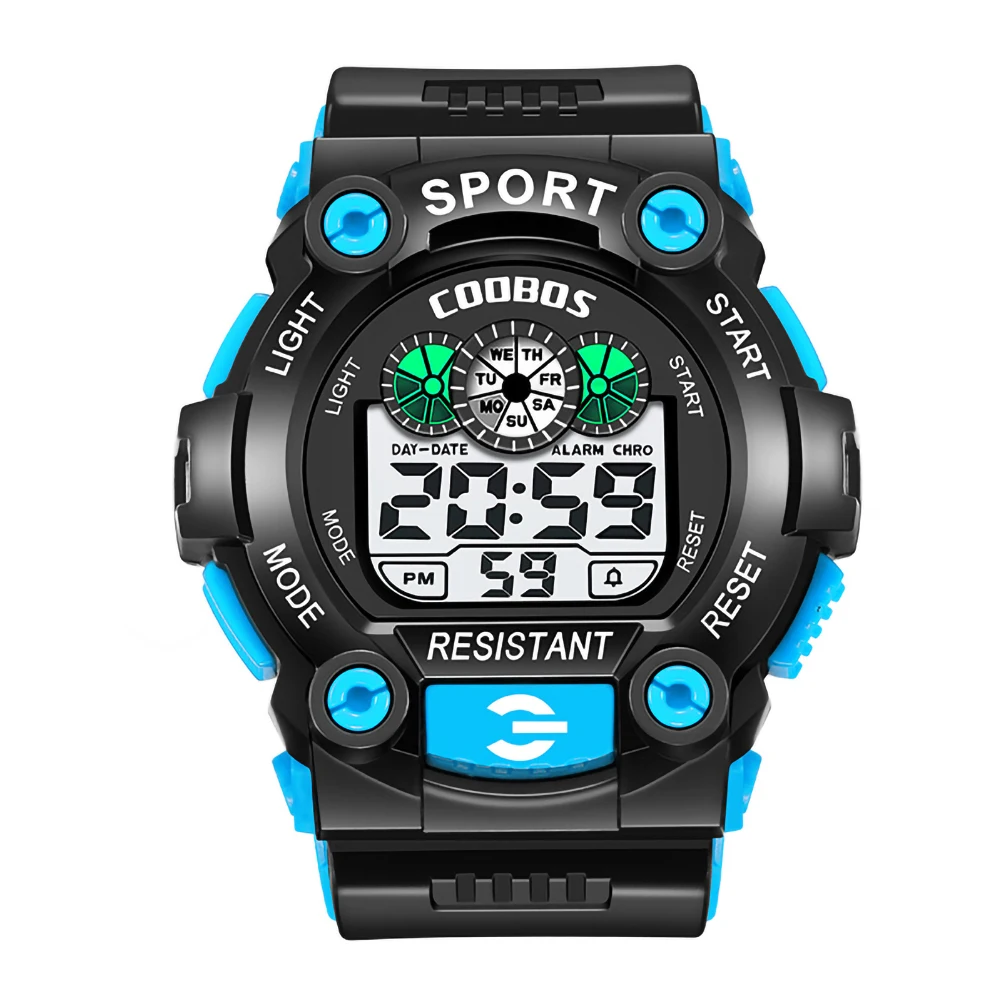 Watch Smart Watch Children Sports Watch Waterproof Digital Watch For Kids Alarm LED Back Light Boys Baby Girls Wrist Watches