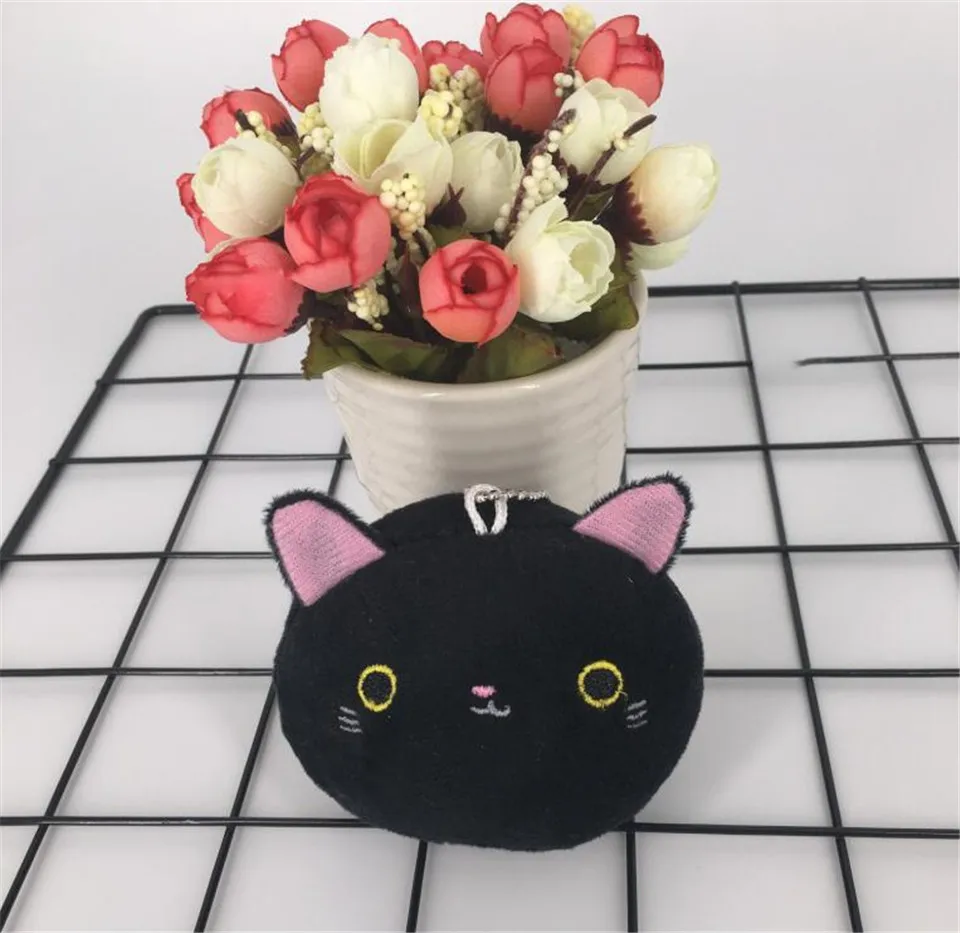 Кошка плюшевые куклы игрушки чучела плюшевая кукла животного маленький брелок плюшевые брелки Плюшевые игрушки подарки на день рождения для детей девочек