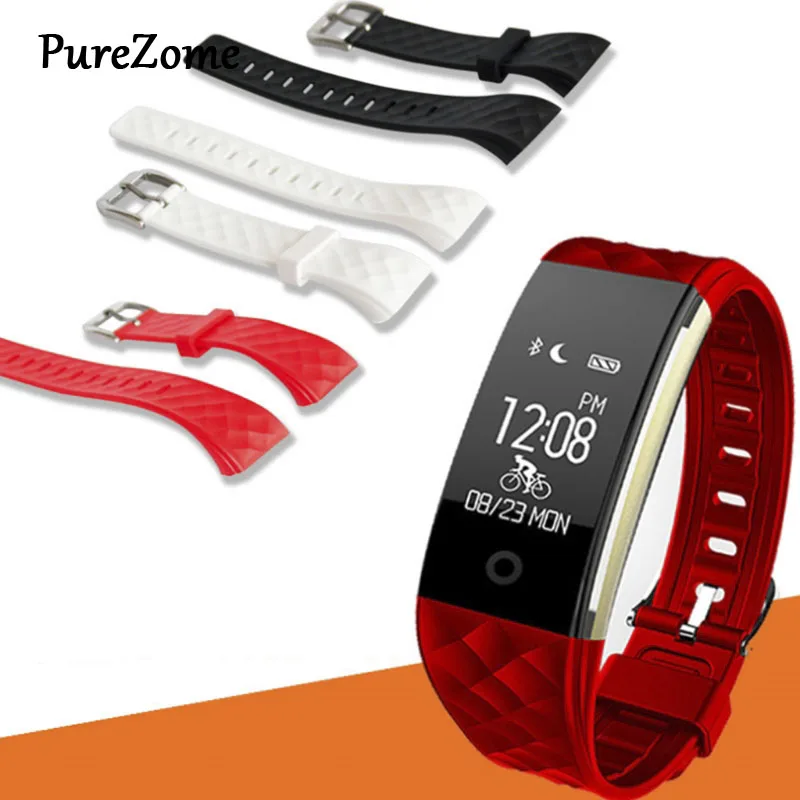 

Silicone Replacement Band Fitness Wrist Strap For S2 Bluetooth Smart Bracelet