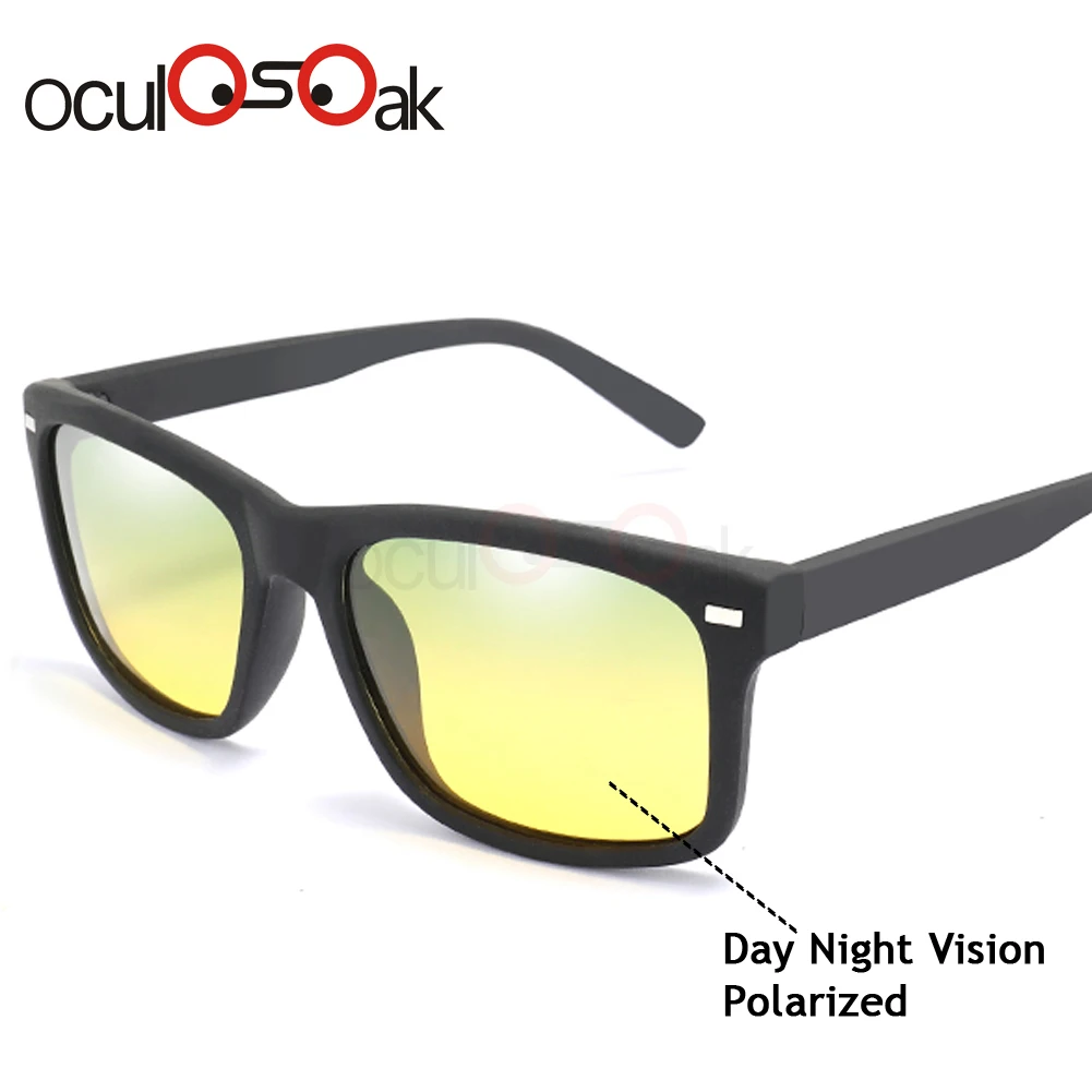 Day Night Vison Polarized Glasses Men's Polarized Sunglasses Reduce Glare Driving Sun Glass Goggles Gafas oculos de sol