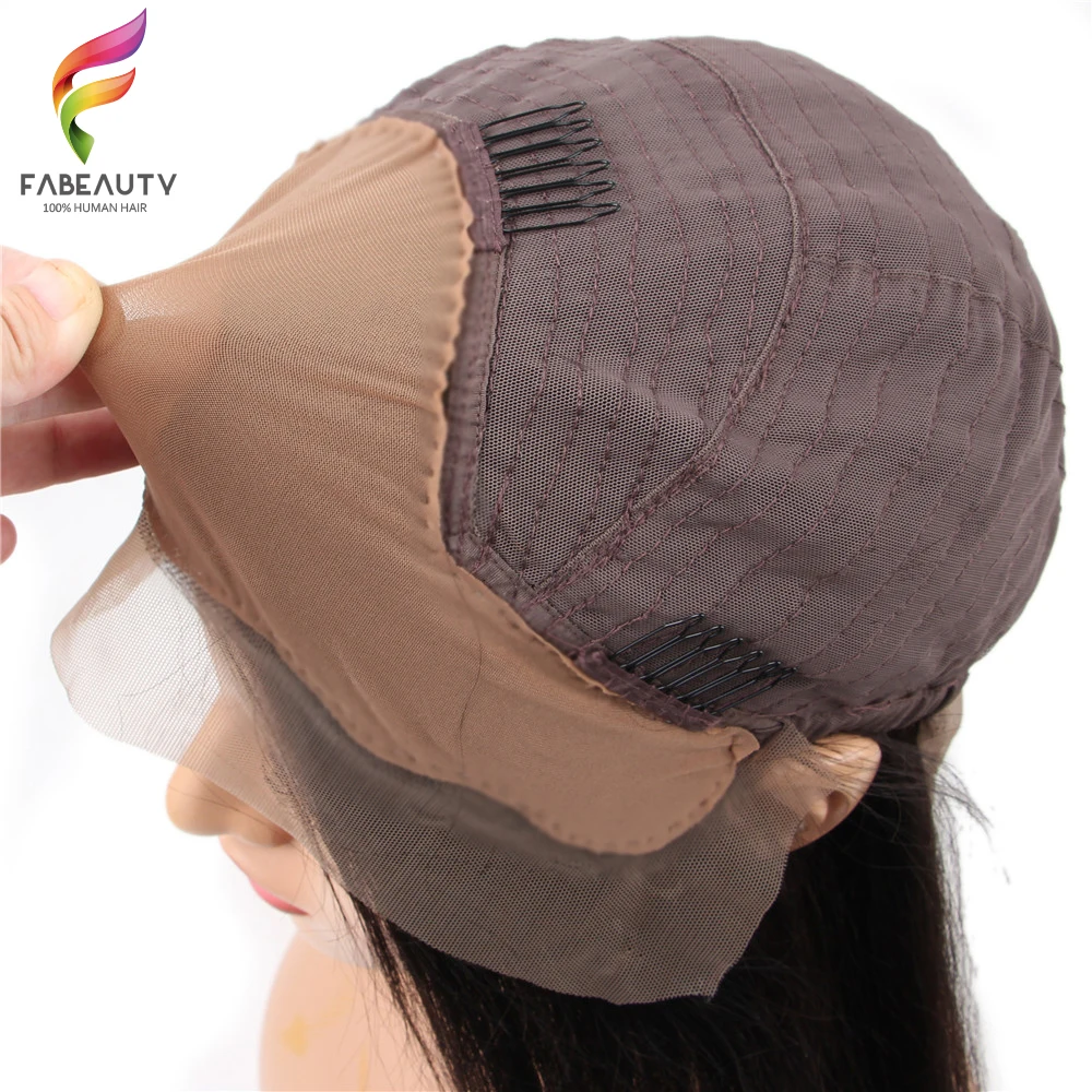 fake scalp lace wig (4)