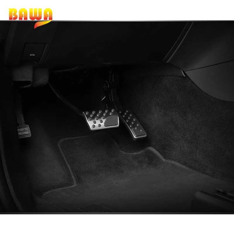 BAWA автомобильные педали для ног для Jeep Grand Cherokee 2011- нержавеющая сталь автомобильные педали тормоза аксессуары для Jeep Grand Cherokee