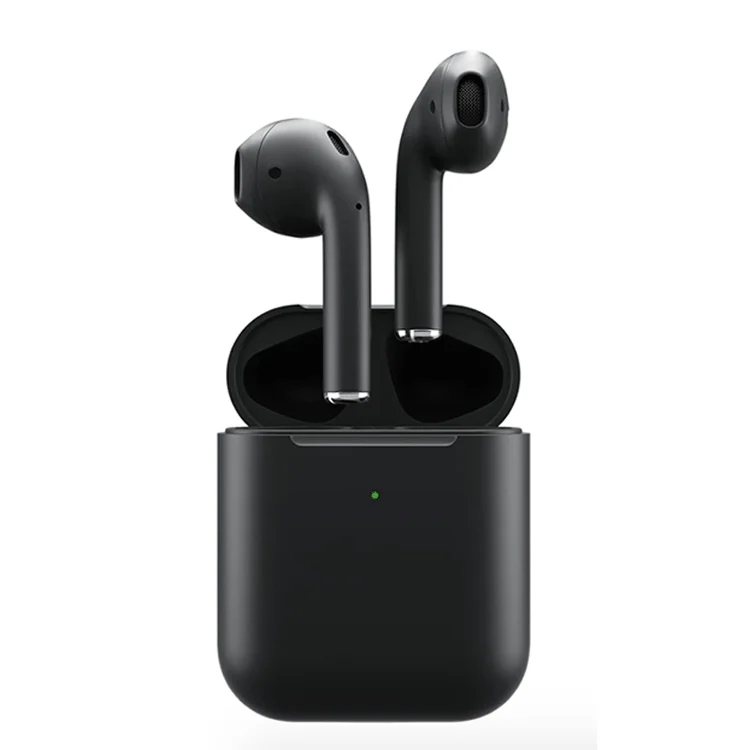 I500 TWS 1:1 Bluetooth наушники Беспроводная гарнитура i500 TWS в уши Обнаружение шума снижение стерео объемный звук 11,19 - Цвет: Черный