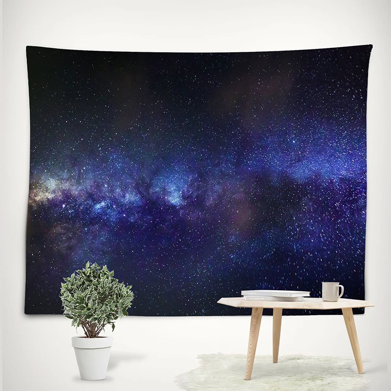 

130*148cm Fantasy Universe Space Starry Tapestry Home Decoration Painting Cloth Wall Hanging Bohemian Wall Tapestries Mandala
