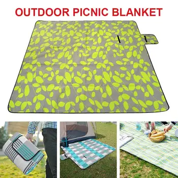 

Travel Mat 6 SIZES Beach Mattress Folding Outdoor Blanket Picnic Rugs Flannel 200*200cm Sandless Placemat Camping First Aid