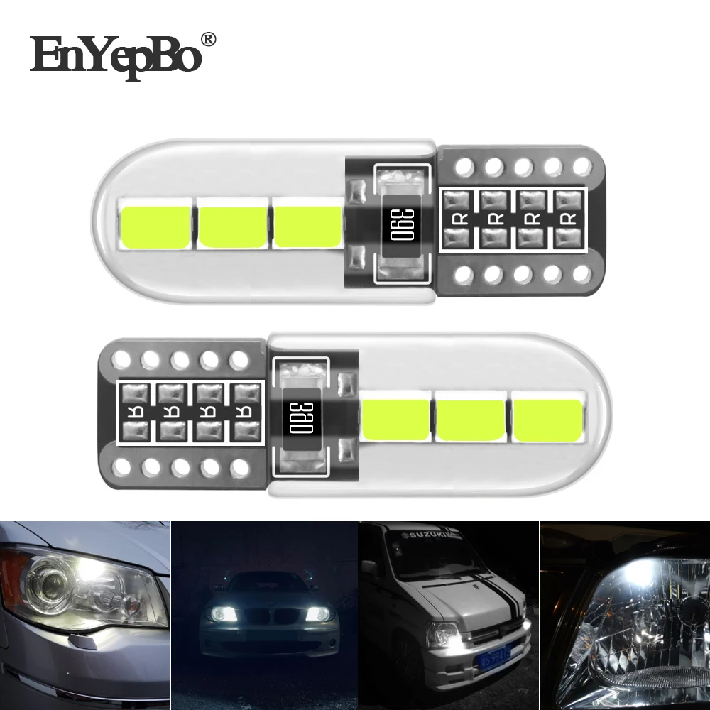 2 шт. T10 лампы W5W габаритные огни для Mitsubishi Lioncel Lancer EX Outlander Pajero Asx Автомобильная