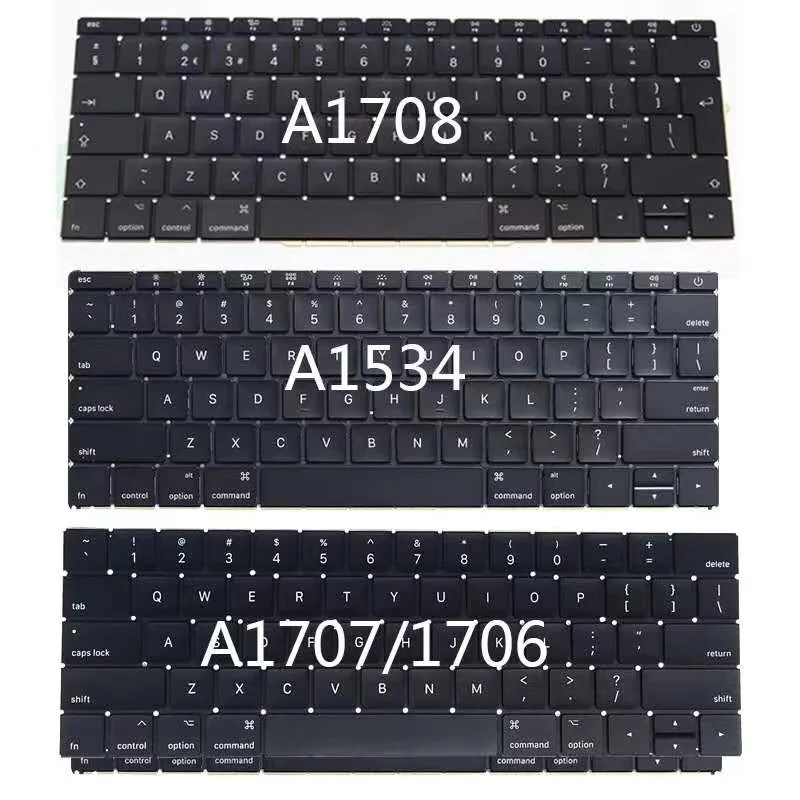 

A1706 A1707 US laptop keyboard